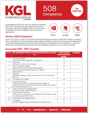 Kgl 508 Compliance