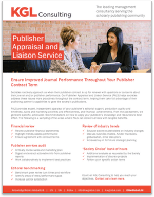 Kgl Publisher Appraisal & Liaison Service