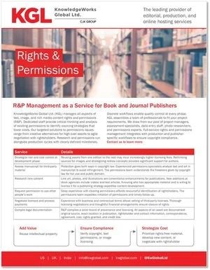 Kgl Rights & Permissions