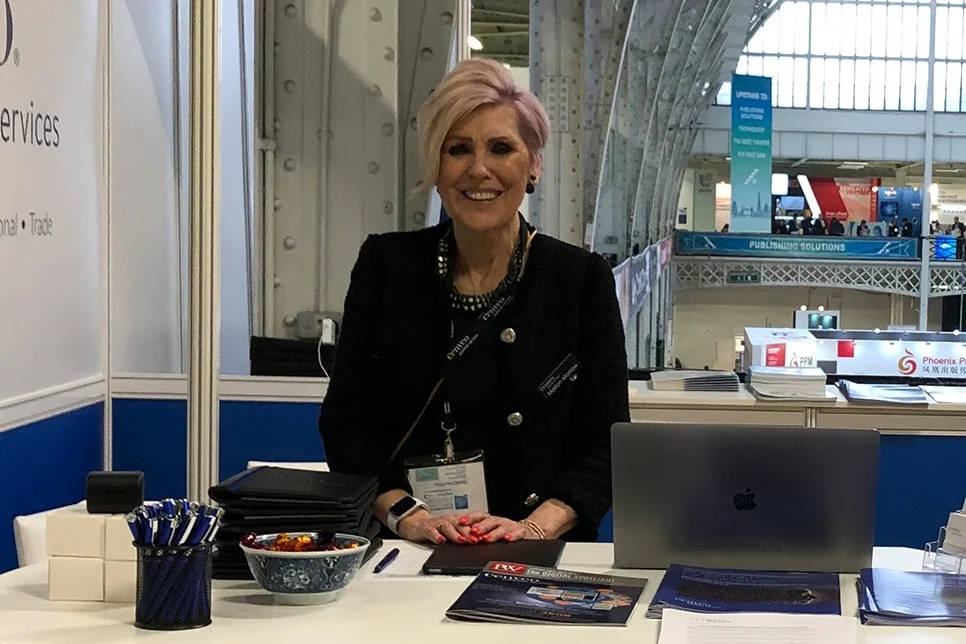 Kgl's+marion+morrow+at+london+book+fair+2019