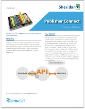 Sheridan Publisher Connect
