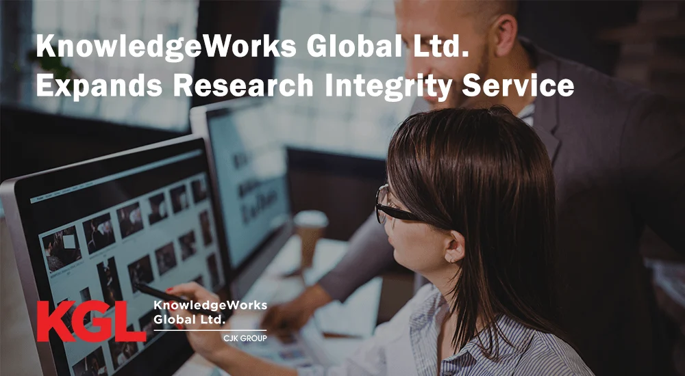KnowledgeWorks Global Ltd. Expands Research Integrity Service ...