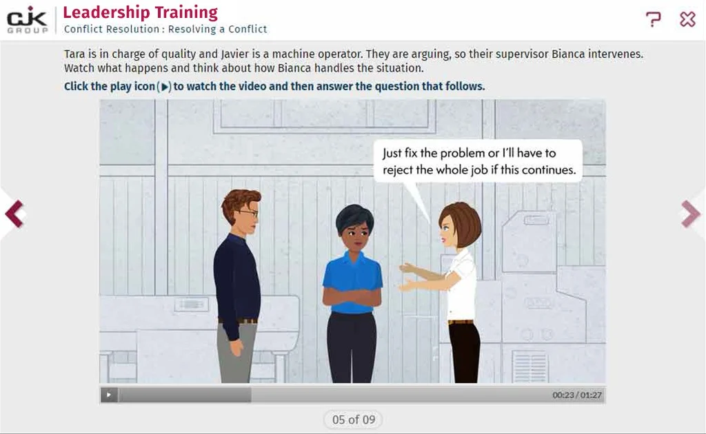 9 Resolving A Conflict