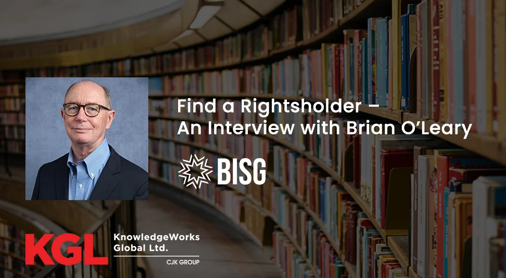 Find a Rightsholder – An Interview with Brian O’Leary - KnowledgeWorks ...