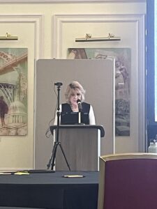 Marion Morrow's at last year Researcher to Reader Conference