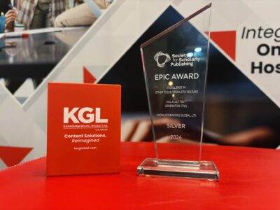 KGL Wins Epic Award