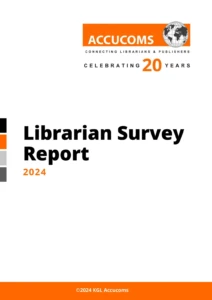 Accucoms Librarian Survey Report 2024